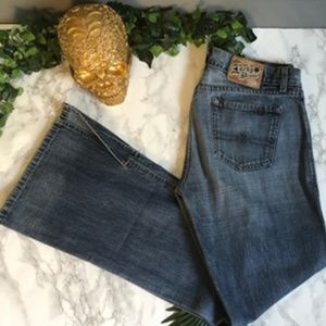 Lucky Brand Flare Split Jean